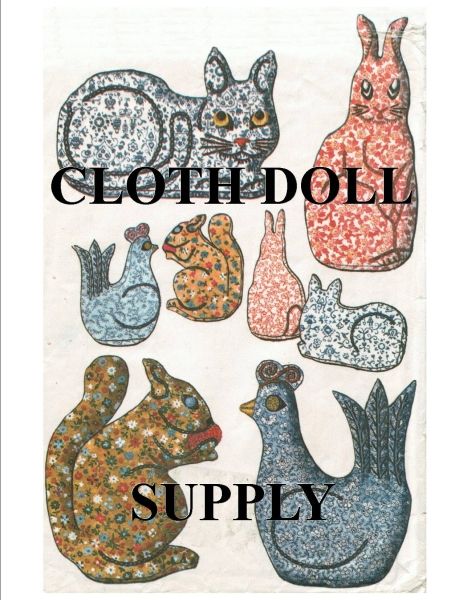 Vp 8008 Four Pillow Pets Pattern Vp 8008 Detail Page
